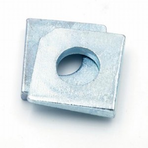 High Strength Galvanized White Blue Zinc Plated DIN434 Square inclined washer