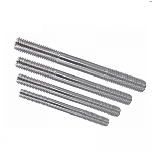 Fastener supplier 304 stainless steel stud high strength Galvanized Full thread stud