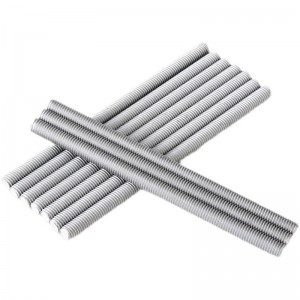 Dacromet full thread galvanized thread rod DIN976 carbon steel Dental strip