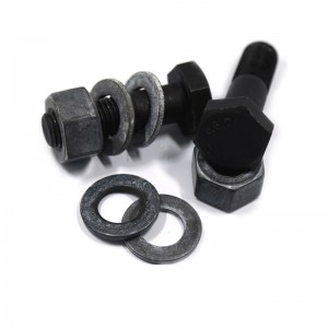 Steel structure bolts 8.8 10.9 12.9 high-strength hex bolts Heavy bolts
