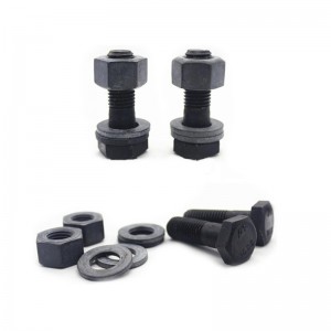 Steel structure bolts 8.8 10.9 12.9 high-strength hex bolts Heavy bolts