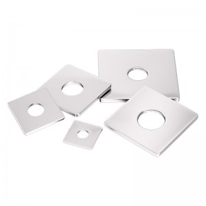 High Strength A2-70 A4-80 SS201 SS304 SS316 Stainless Steel DIN436 Square Washers