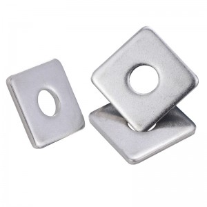 High Strength A2-70 A4-80 SS201 SS304 SS316 Stainless Steel DIN436 Square Washers