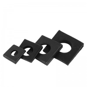 High Strength Black oxide DIN434 Square inclined washer