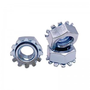 High Strength Grade 4.8 8.8 10.9 12 Blue white zinc plating K Nuts