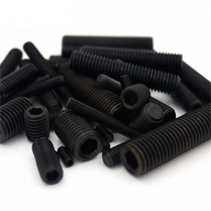 Swartoksied 4.8 8.8 12.9 DIN913 SET BOLT