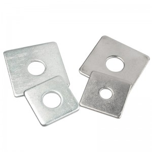 High Strength A2-70 A4-80 SS201 SS304 SS316 Stainless Steel DIN436 Square Washers