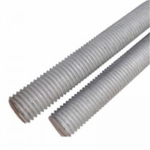 Hot dip galvanized lead screw Full thread threaded screw Galvanized brace for photovoltaic purposes