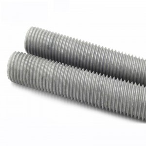 Hot dip galvanized lead screw Full thread threaded screw Galvanized brace for photovoltaic purposes