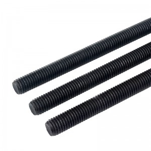 Grade 8.8 High Strength Black Lead Screw Carbon Steel Galvanized Tooth Bar DIN975 threaded rod