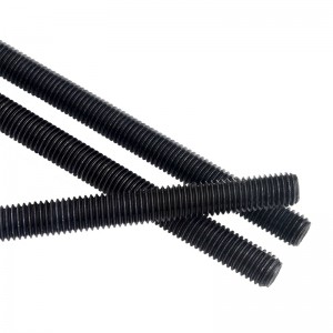 Grade 8.8 High Strength Black Lead Screw Carbon Steel Galvanized Tooth Bar DIN975 threaded rod