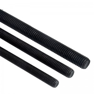 Grade 8.8 High Strength Black Lead Screw Carbon Steel Galvanized Tooth Bar DIN975 threaded rod