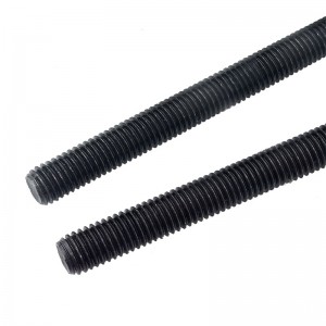Grade 8.8 High Strength Black Lead Screw Carbon Steel Galvanized Tooth Bar DIN975 threaded rod