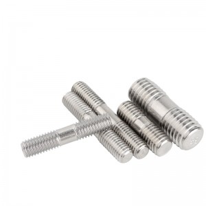 Fastener supplier 304 stainless steel stud high strength Galvanized Full thread stud