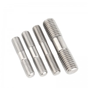 Fastener supplier 304 stainless steel stud high strength Galvanized Full thread stud