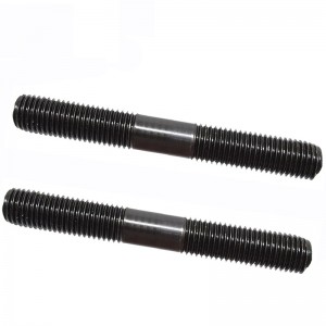 High strength stud bolt carbon steel blackened Full thread stud