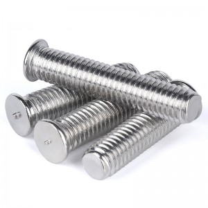 304 stainless steel welding nail round head spot welding screw Flat head seed stud