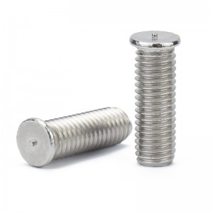 304 stainless steel welding nail round head spot welding screw Flat head seed stud