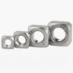 Stainless Steel A2-70 A4-80 SS201 SS304 SS316 DIN577 Square Nuts