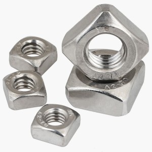스테인레스 스틸 A2-70 A4-80 SS201 SS304 SS316 DIN577 사각형 너트