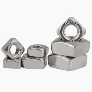 스테인레스 스틸 A2-70 A4-80 SS201 SS304 SS316 DIN577 사각형 너트