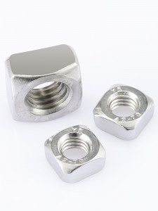 스테인레스 스틸 A2-70 A4-80 SS201 SS304 SS316 DIN577 사각형 너트