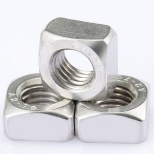 Stainless Steel A2-70 A4-80 SS201 SS304 SS316 DIN577 Square Nuts