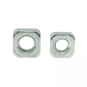 Kekuatan Tinggi Gred 4 8 10 12 Keluli Galvanized Blue White Zinc Plated DIN577 Kacang persegi