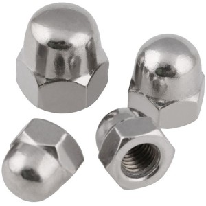 Stainless Steel A2-70 A4-80 SS201 SS304 SS316 DIN1587 Cap Nuts