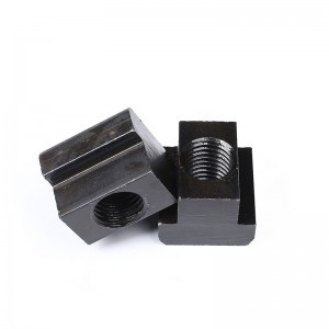 High Strength Grade 4 8 10 12 Steel Black Oxide T Nuts