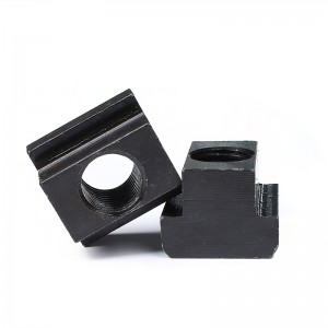 High Strength Grade 4 8 10 12 Steel Black Oxide T Nuts