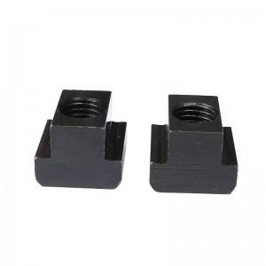 High Strength Grade 4 8 10 12 Steel Black Oxide T Nuts