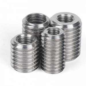 Porcas de inserção de aço inoxidável A2-70 A4-80 SS201 SS304 SS316