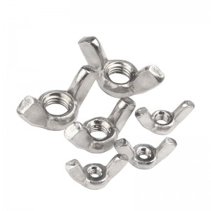 Stainless Steel A2-70 A4-80 SS201 SS304 SS316 DIN315 Butterfly Wing Nuts