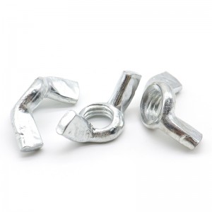 High Strength Grade 4 8 10 12 Steel Galvanized Blue White Zinc Plated DIN315 Butterfly Wing Nuts