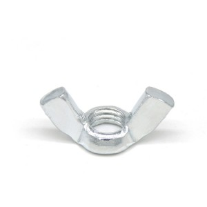 High Strength Grade 4 8 10 12 Steel Galvanized Blue White Zinc Plated DIN315 Butterfly Wing Nuts