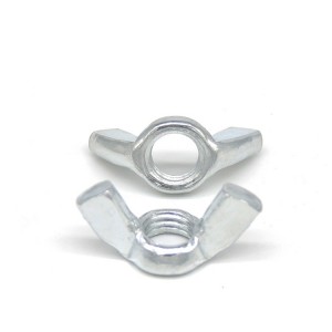 High Strength Grade 4 8 10 12 Steel Galvanized Blue White Zinc Plated DIN315 Butterfly Wing Nuts