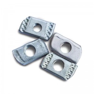 High Strength Grade 4 8 10 12 Steel Galvanized Blue White Zinc Plated Spring Channel Nuts