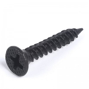 High strength dry wall nail M3.5 black grey countersunk head wood screw Self-tapping screw
