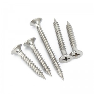 304 stainless steel cross dry wall nail Cup head socket bolt self-tapping screw
