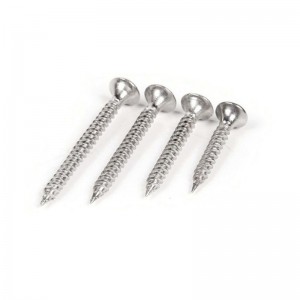 304 stainless steel cross dry wall nail Cup head socket bolt self-tapping screw