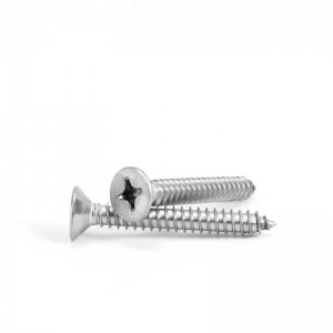 304 stainless steel cross dry wall nail Cup head socket bolt self-tapping screw