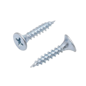 Cross flat head wall plate screw countersunk head self-tapping screw galvanization dry wall screw