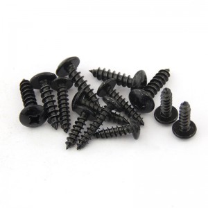 Cross large Pan head screw DIN968 high strength round head  Flat tapping screw with gasket