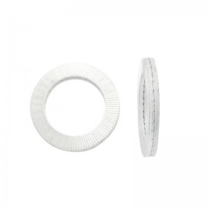 DIN25201 double-stack self-locking washer carbon steel Dacromet lock washer