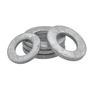 304 stainless steel Enlarge and thicken flat gasket grade 4.8 hot dip galvanized flat gasket