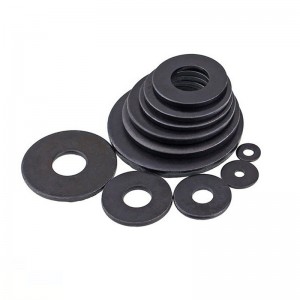 Black Grade 8.8 high-strength flat cushion DIN125 Carbon steel flat washer