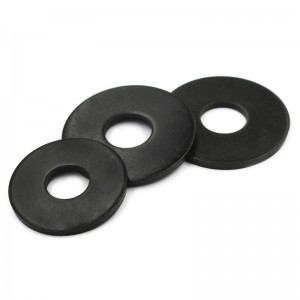 Black Grade 8.8 high-strength flat cushion DIN125 Carbon steel flat washer