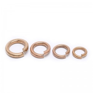 Galvanized Copper spring washer DIN127 Opening gasket