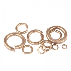 Galvanized Copper spring washer DIN127 Opening gasket